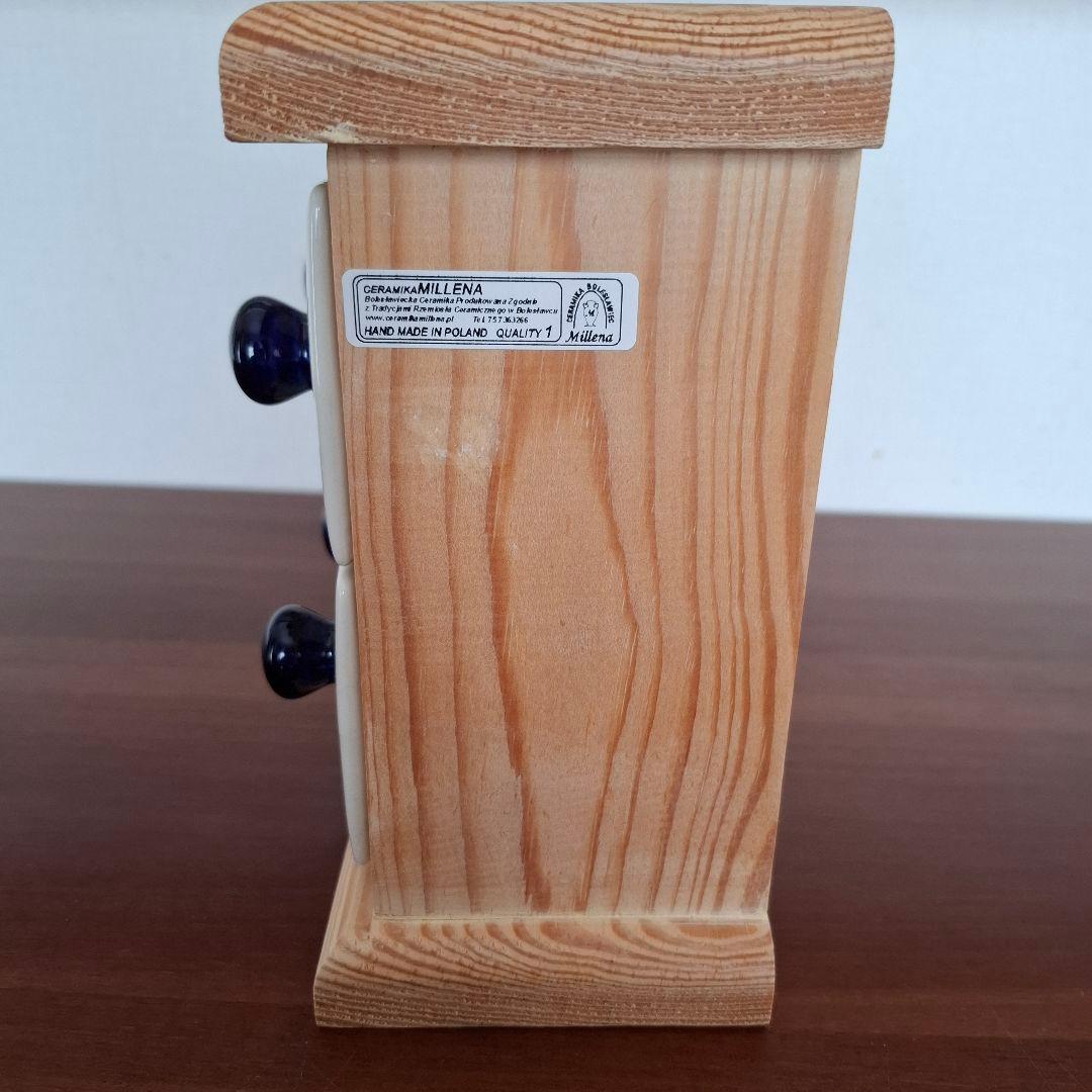 【先約済み】ポーリッシュポタリー　チェスト　引き出し４個