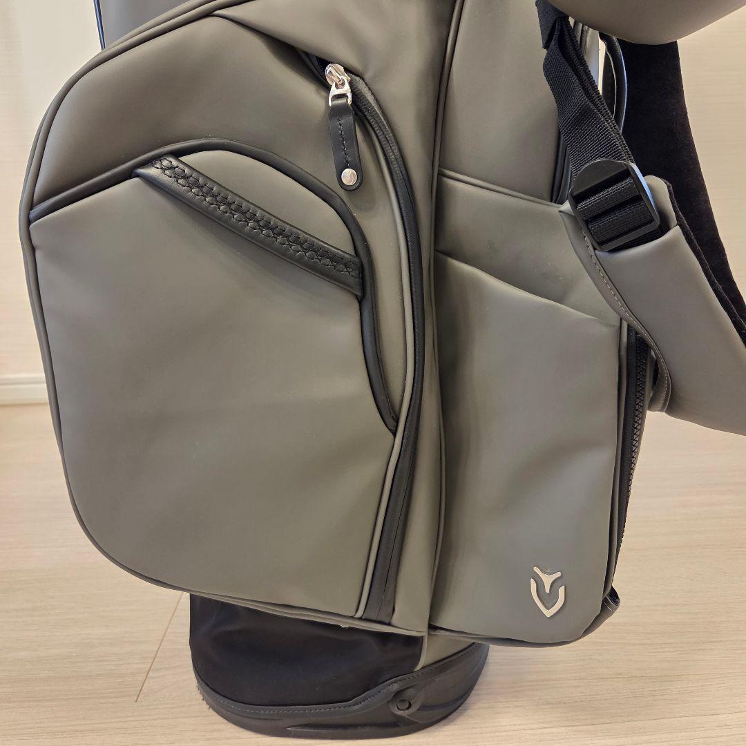 VESSELベゼル人気のグレー キャディバッグ美品player5.0　価格相談可