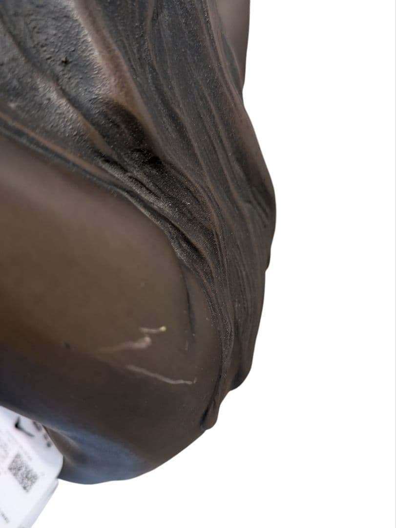 ブロンズ像 葡萄をかざした女性 アンティーク