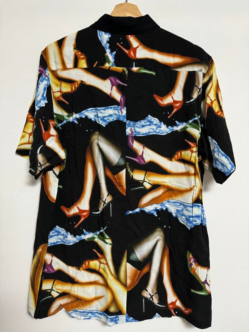 Supreme heels rayon shirt レーヨン シャツ L 登坂