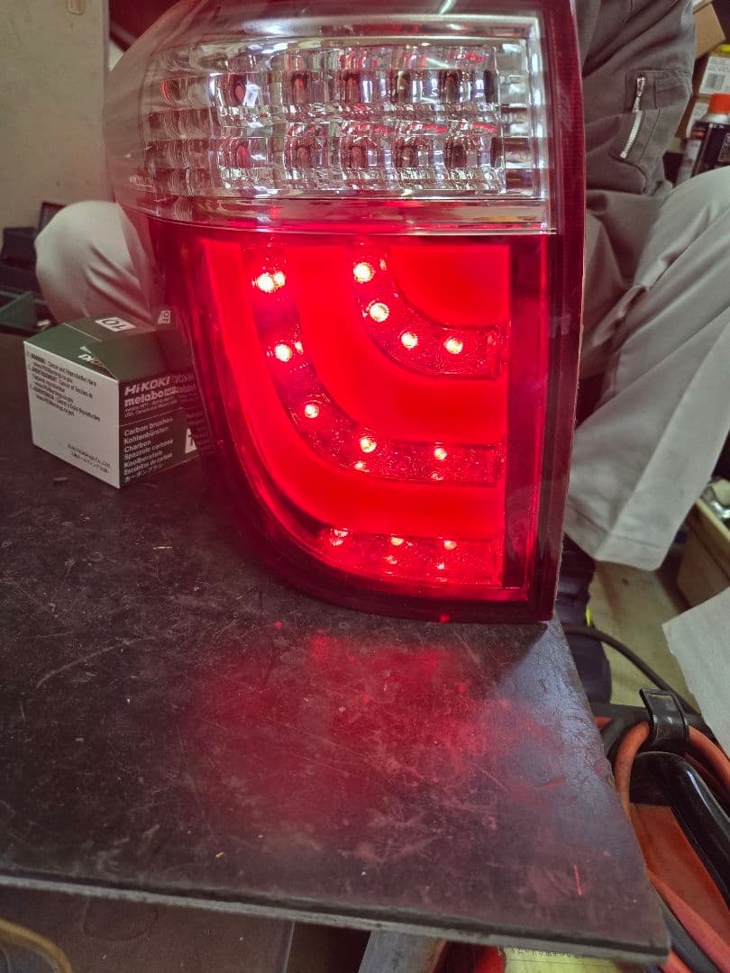 20 ヴェルファイア アルファード テール ライト LED 動作確認済 抵抗内蔵