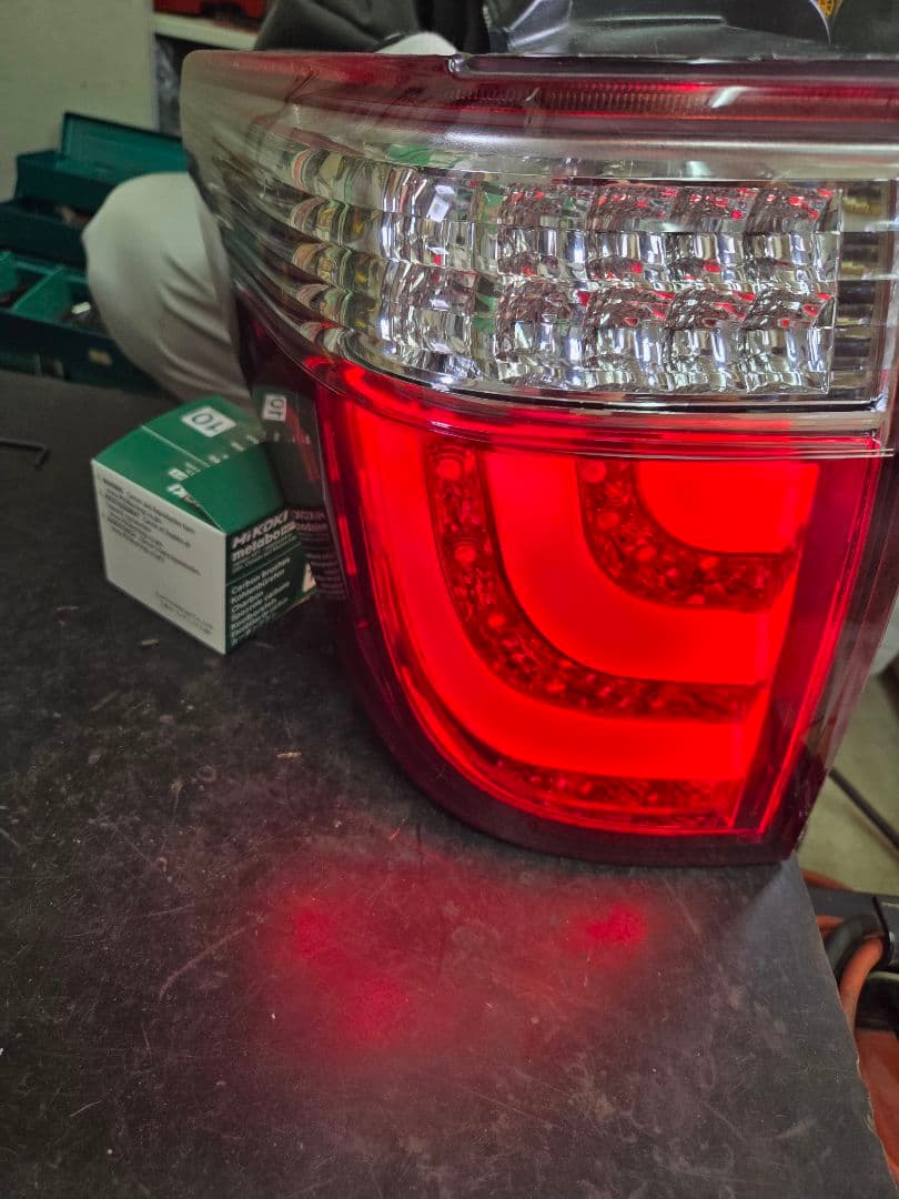 20 ヴェルファイア アルファード テール ライト LED 動作確認済 抵抗内蔵