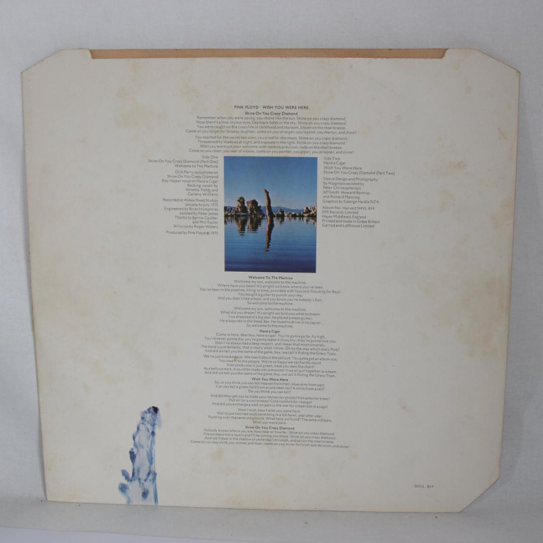 英LP Pink Floyd Wish You Were Here UKセカンド