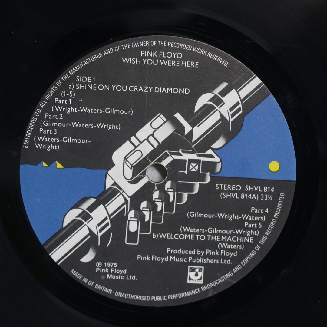 英LP Pink Floyd Wish You Were Here UKセカンド