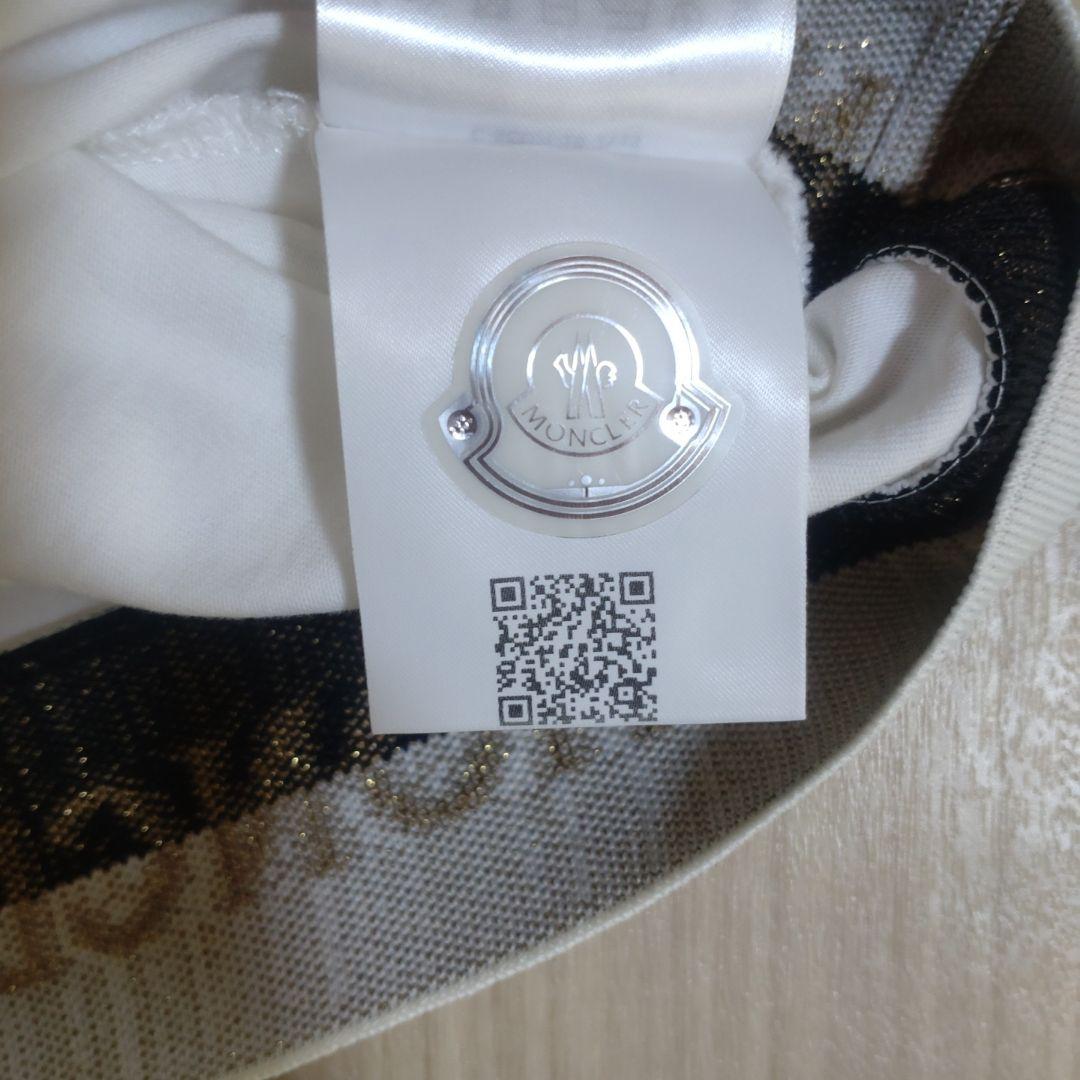 MONCLERモンクレール 半袖ポロシャツ ホワイト