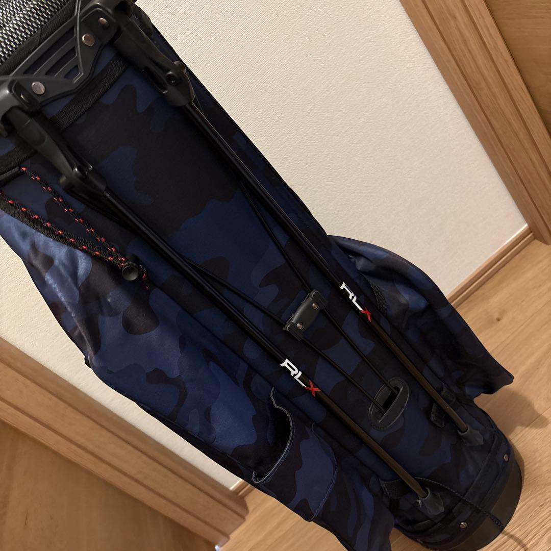 RLX Ralph Lauren スタンド付きキャディバッグ　迷彩柄　中古