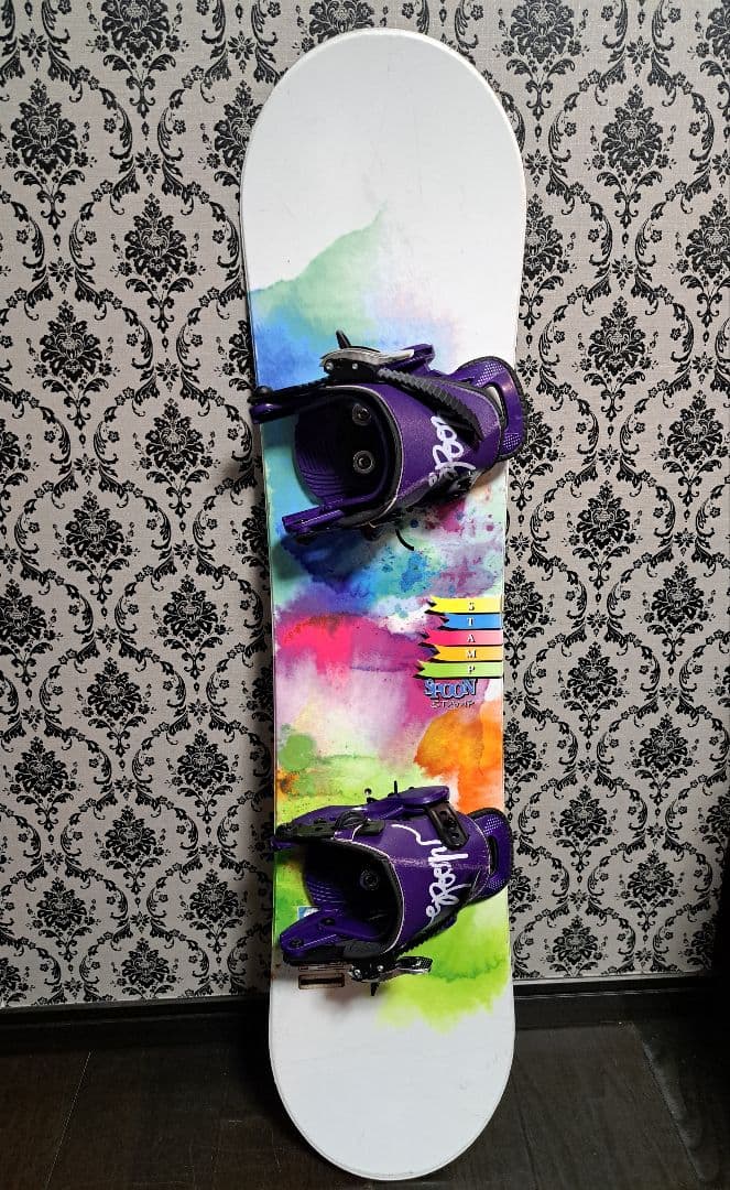 Spoon スノーボード100㎝&ビンディングセット