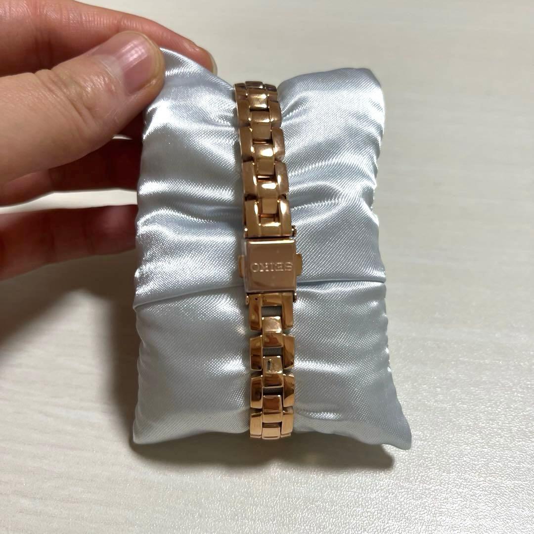 新品　セイコーセレクション　腕時計 SWFA196 ソーラー ピンクゴールド