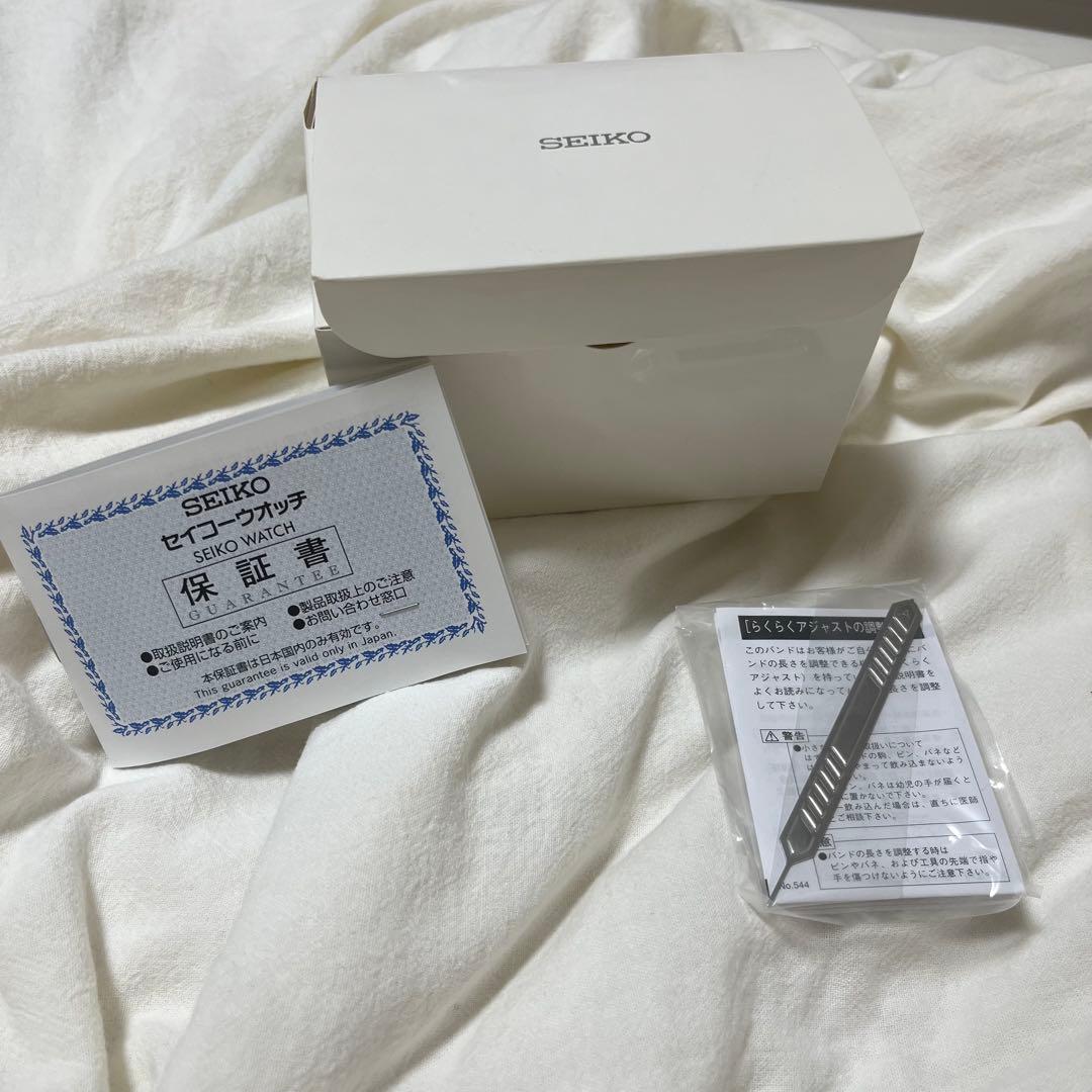 新品　セイコーセレクション　腕時計 SWFA196 ソーラー ピンクゴールド