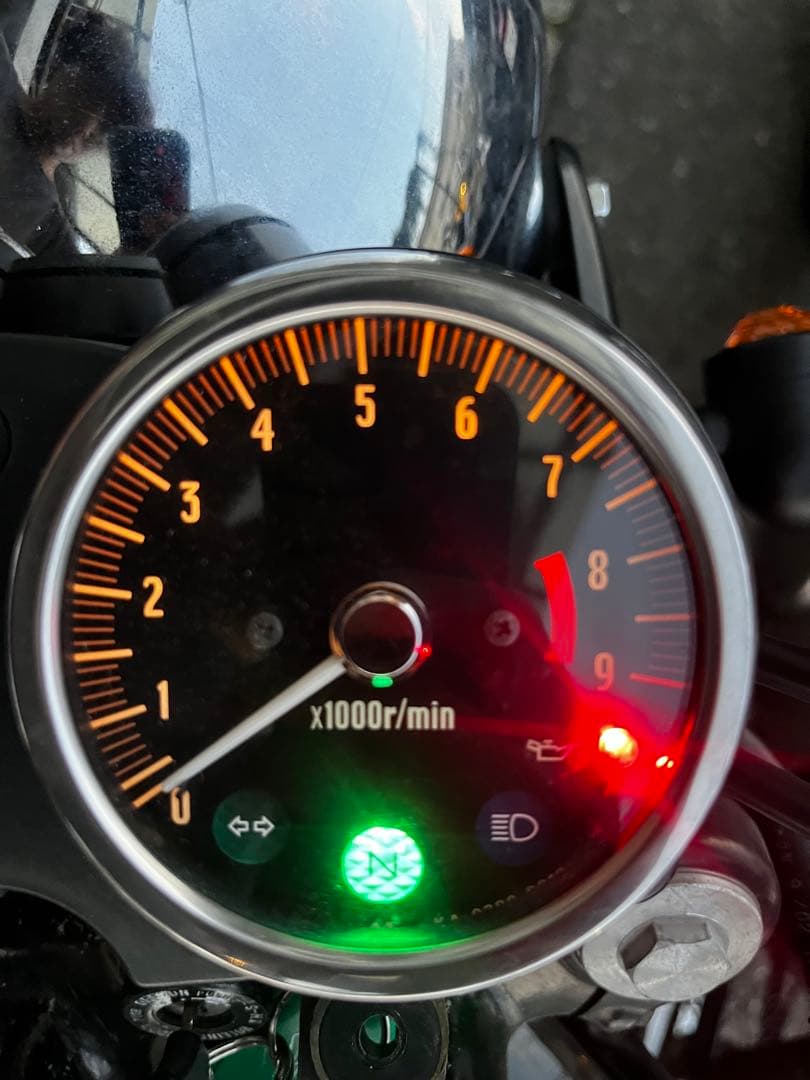 w650 純正　スピードメーター　17800km