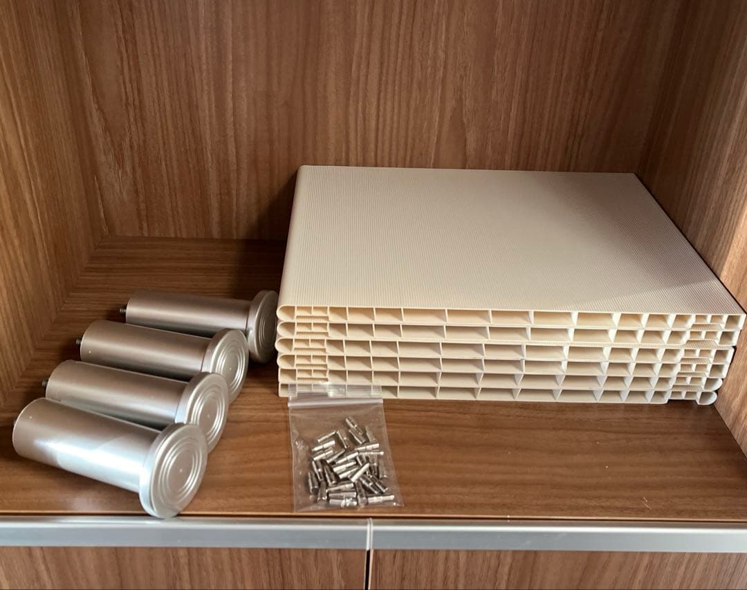 鏡付シューズボックス