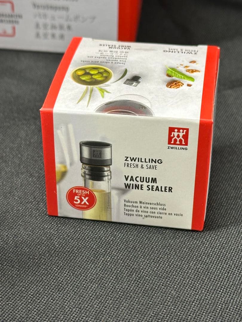 【未使用】ZWILLING フレッシュ&セーブ　ポータブル真空保存機