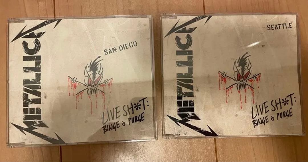 メタリカ/LIVE SHIT:BINGE & PURGE国内盤3CD＋2DVD