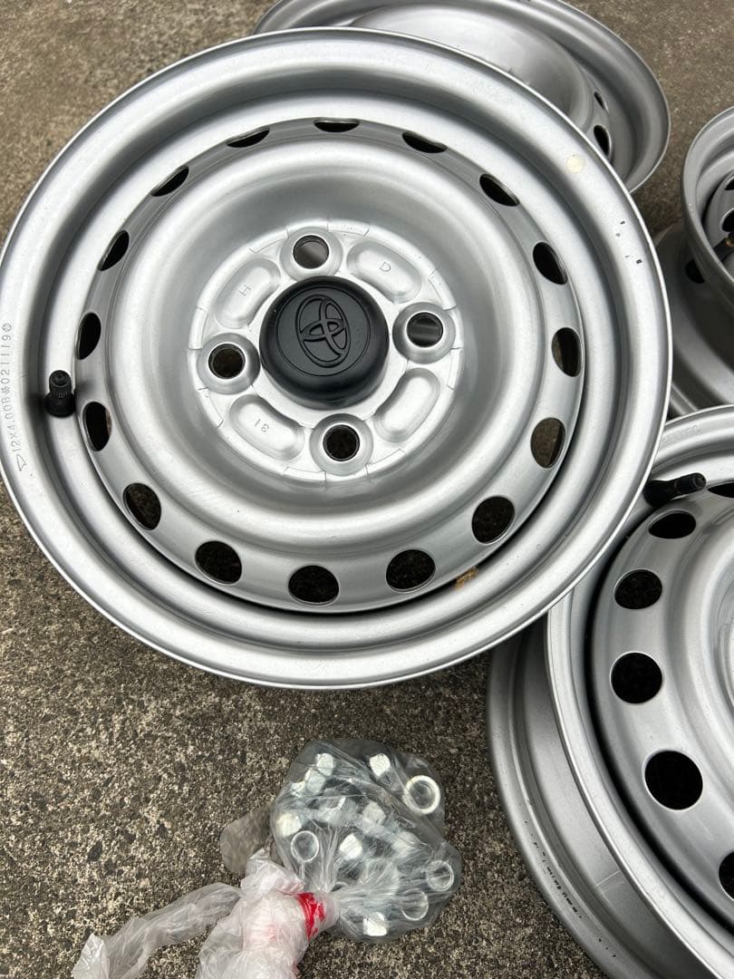 ダイハツ　純正　 スチールホイール 4本セット　12×4.00B