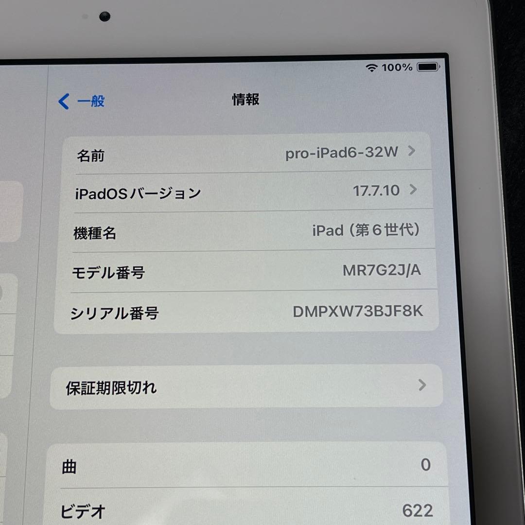 Apple iPad 第6世代 32GB ケース+互換ペンシル等付フルセット