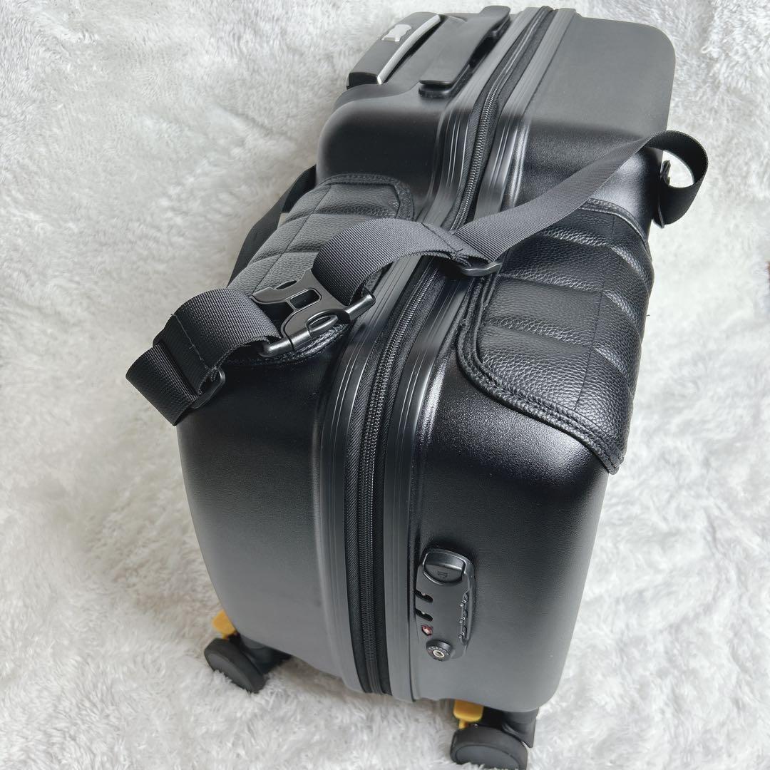 【希少】キッズトラベルmini キャリーケース 機内持ち込み ブラック ケース付