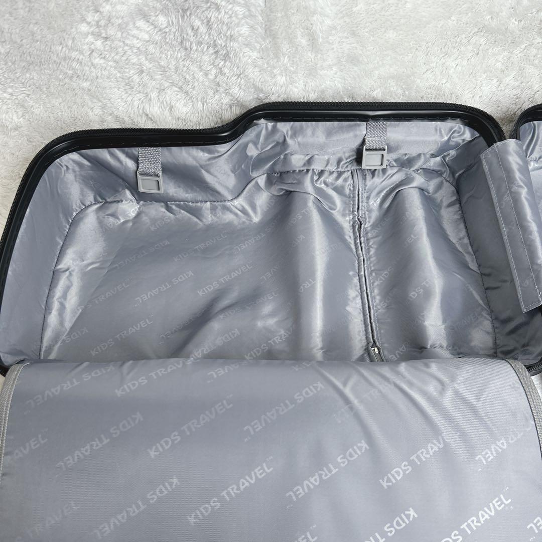 【希少】キッズトラベルmini キャリーケース 機内持ち込み ブラック ケース付