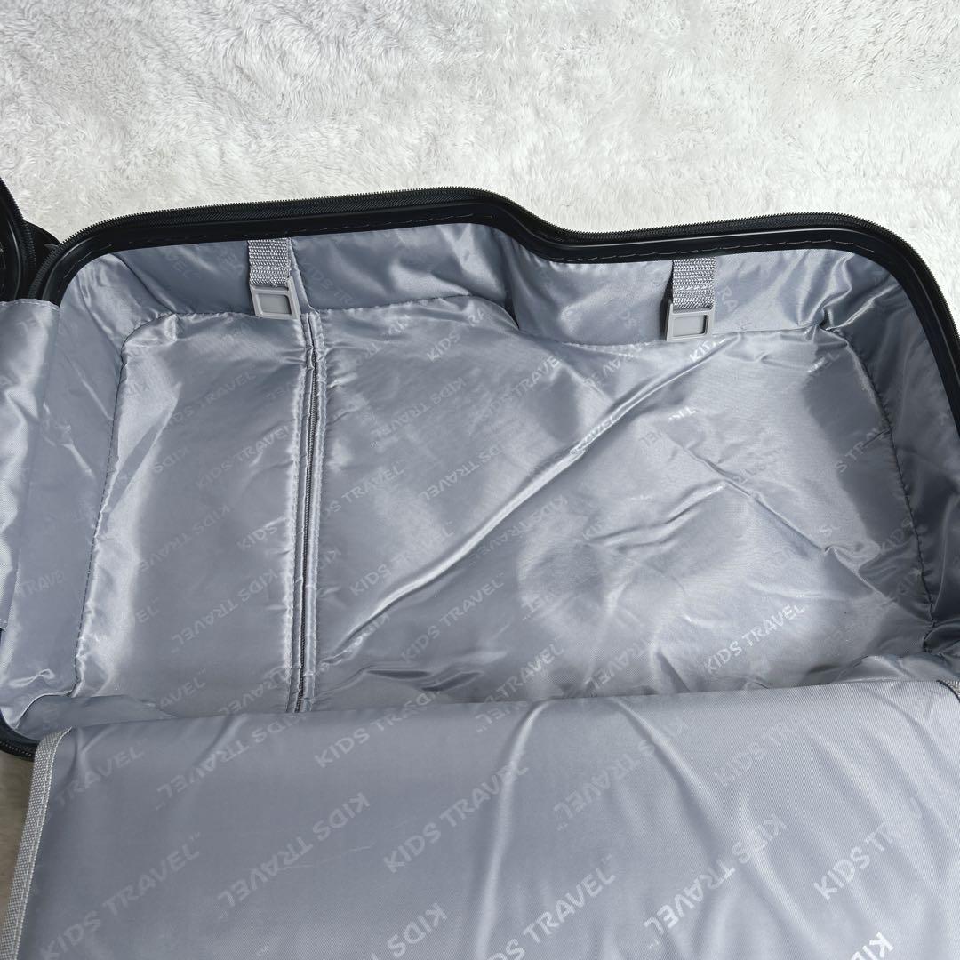 【希少】キッズトラベルmini キャリーケース 機内持ち込み ブラック ケース付