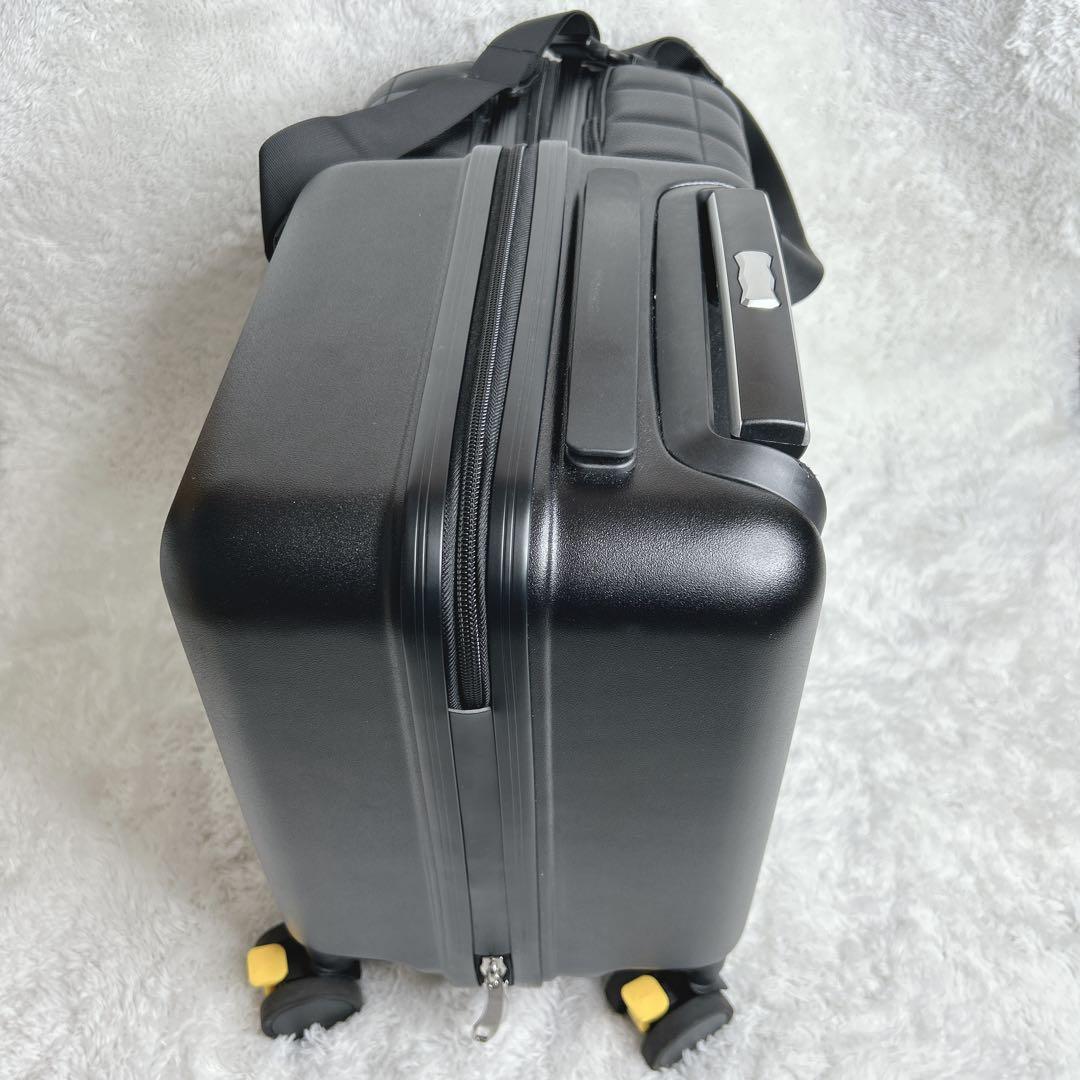 【希少】キッズトラベルmini キャリーケース 機内持ち込み ブラック ケース付