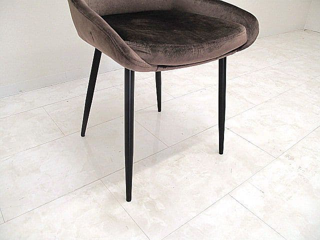 【美品】KARE カレ「イーストサイド ブラウン」 ダイニングチェア　約3.4万
