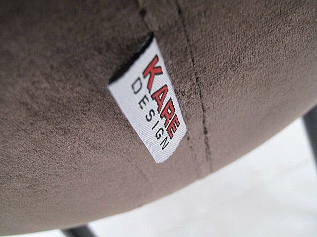 【美品】KARE カレ「イーストサイド ブラウン」 ダイニングチェア　約3.4万