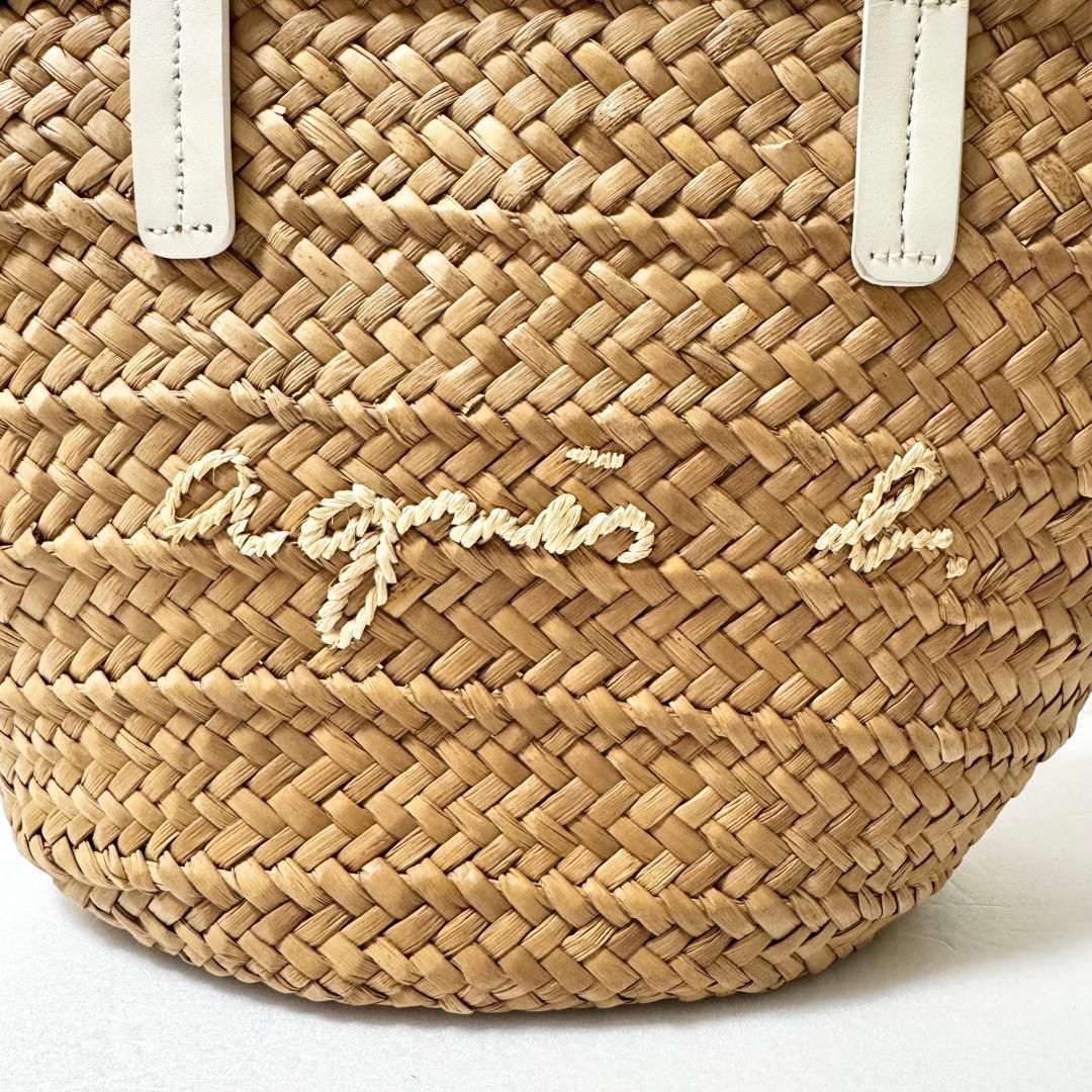 【美品】 agnes b. アニエスベー カゴバッグ バスケットバッグ