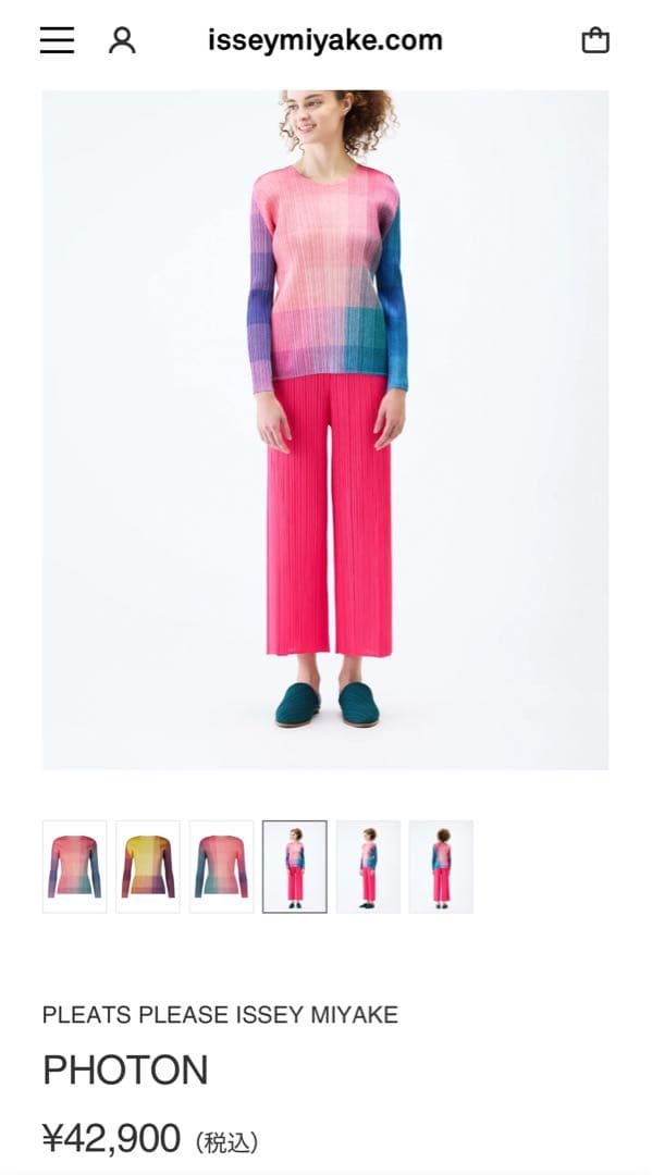pleats please photon サイズ3