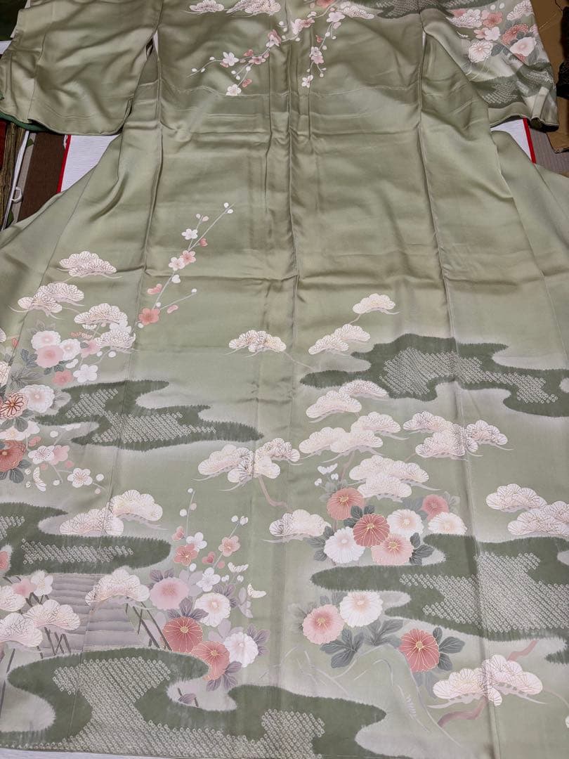 KAMARI 未使用品　染めの北川　総付訪問着と、帯セット