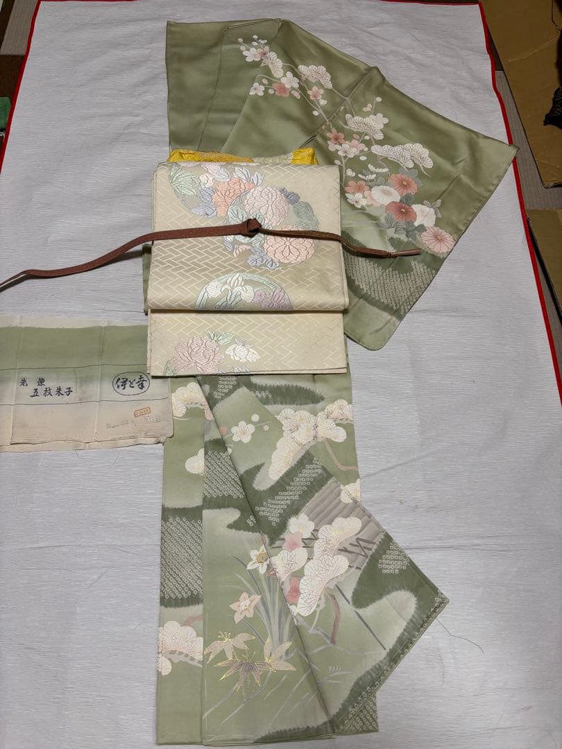 KAMARI 未使用品　染めの北川　総付訪問着と、帯セット