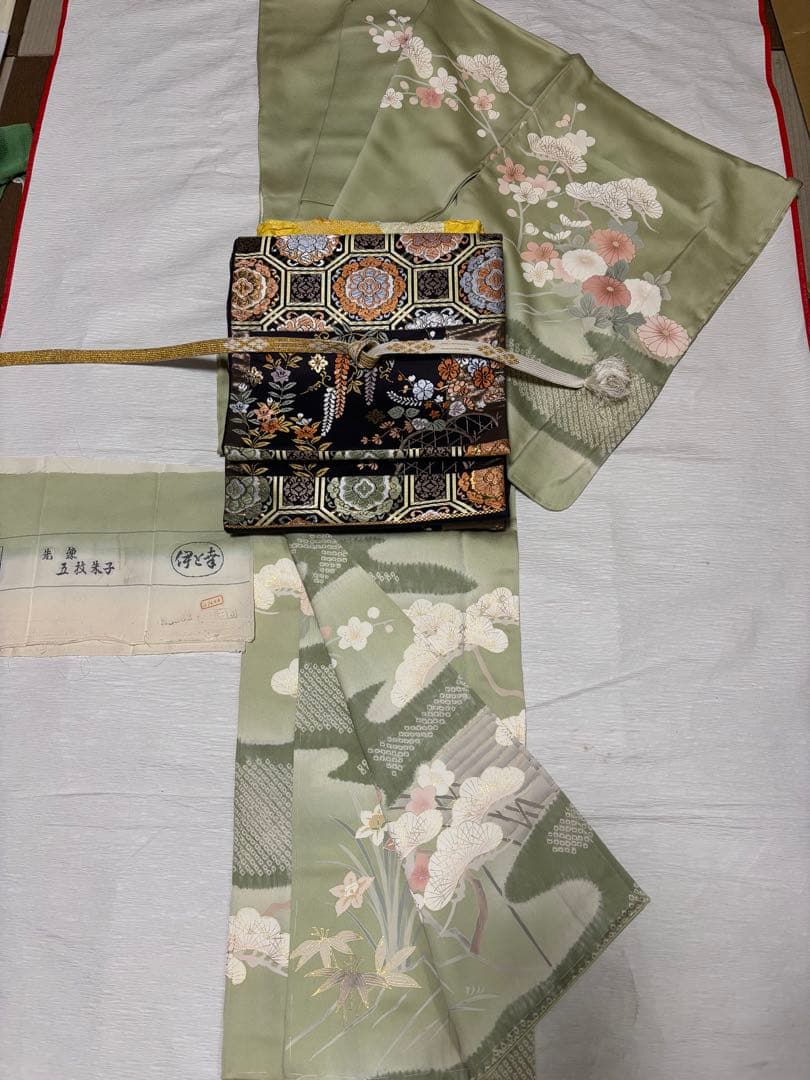 KAMARI 未使用品　染めの北川　総付訪問着と、帯セット