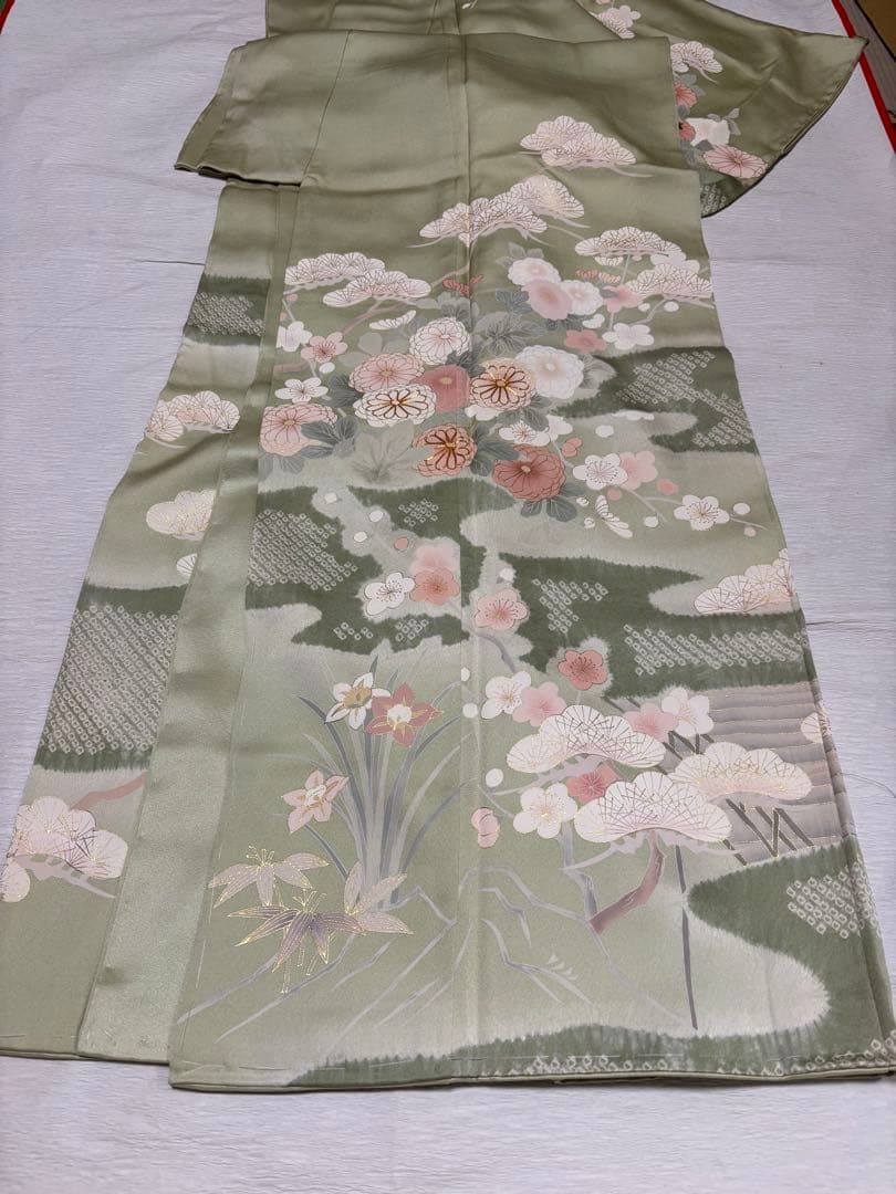 KAMARI 未使用品　染めの北川　総付訪問着と、帯セット
