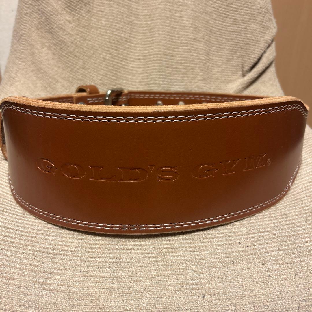 ゴールドジム(GOLD`S GYM) プロレザーベルト サイズ S