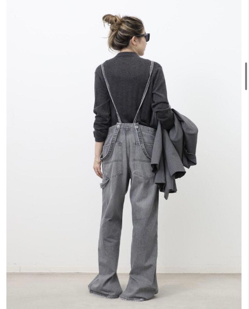 【L'Appartement】 Denim over all 36