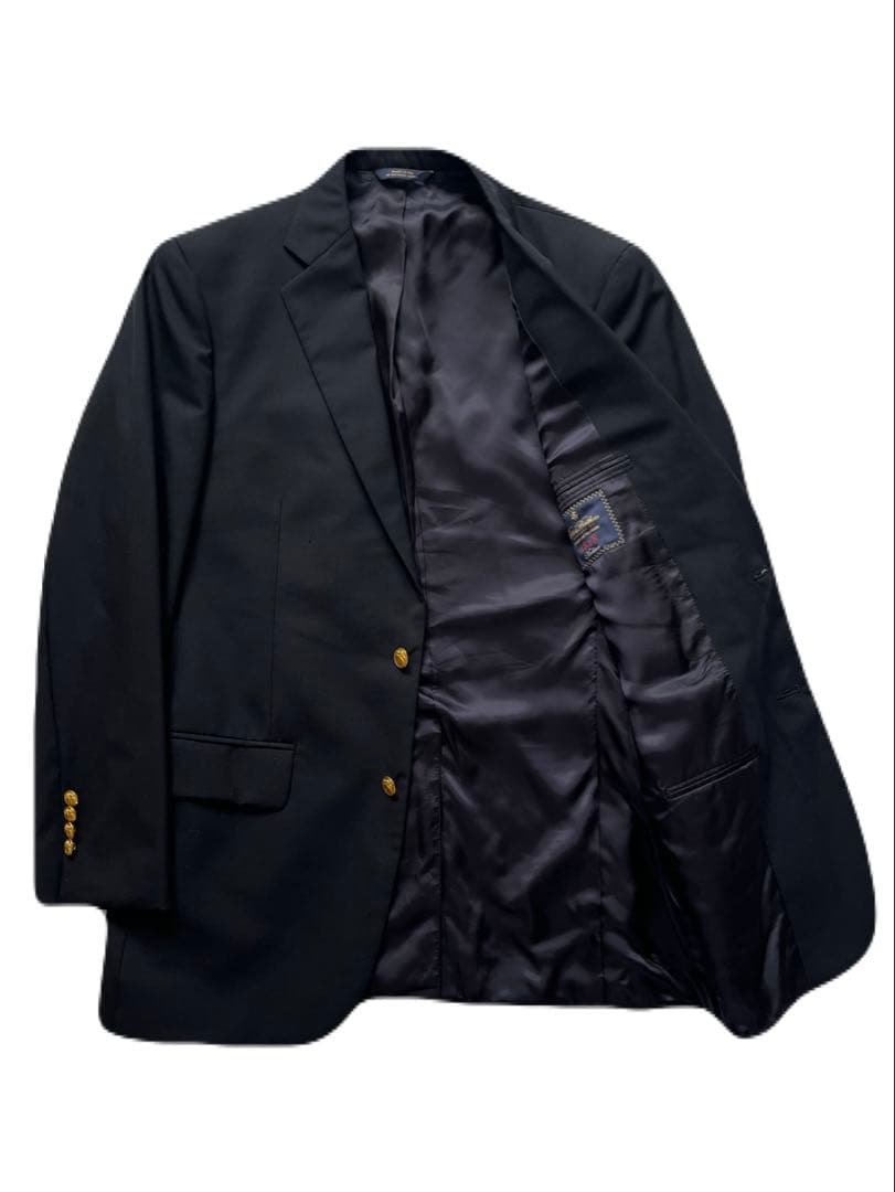 希少 USA製 ブルックスブラザーズ ネイビー ブレザー ジャケット 38R