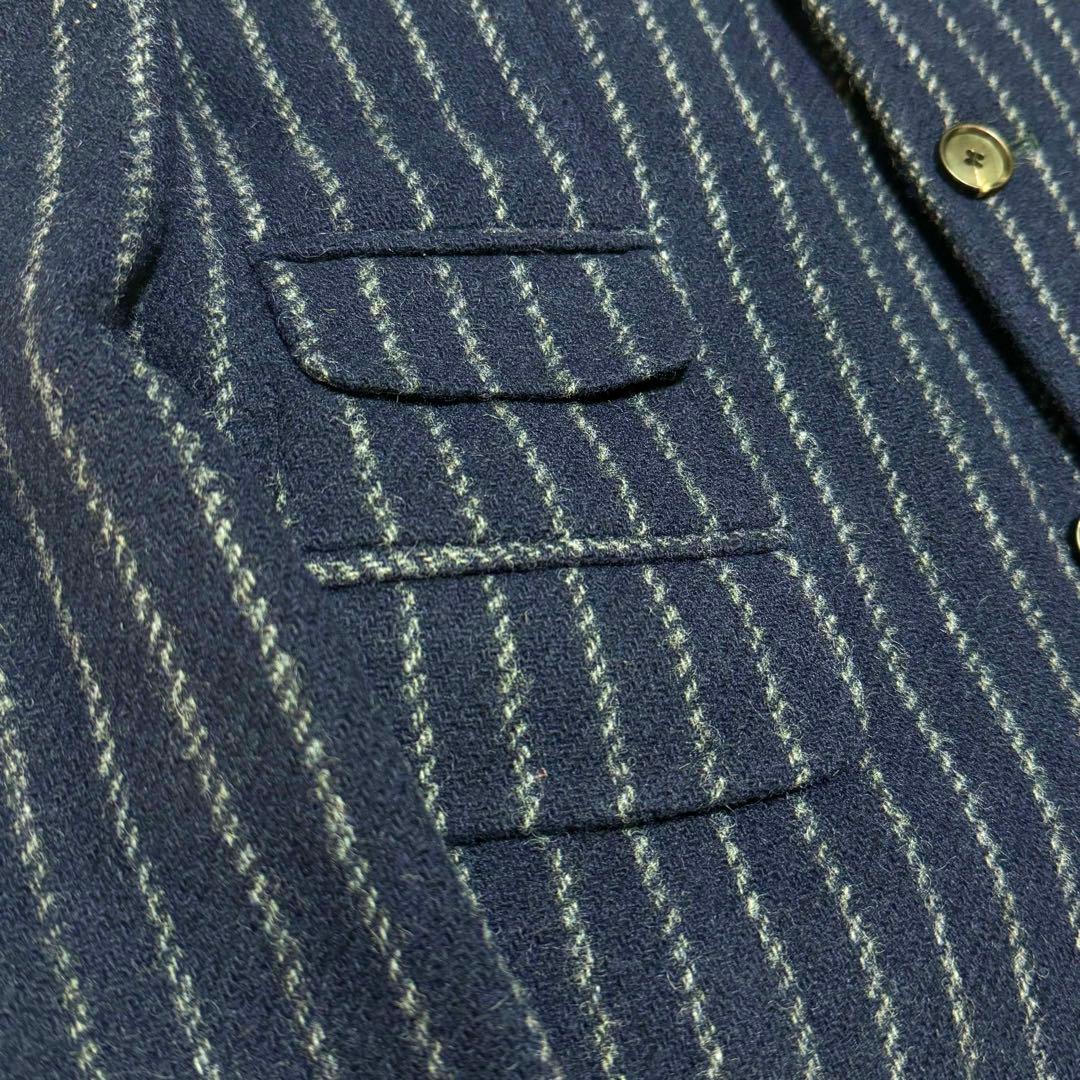 新品★ サルバトーレピッコロ ストライプ ジャケット イタリア製 定価16万円