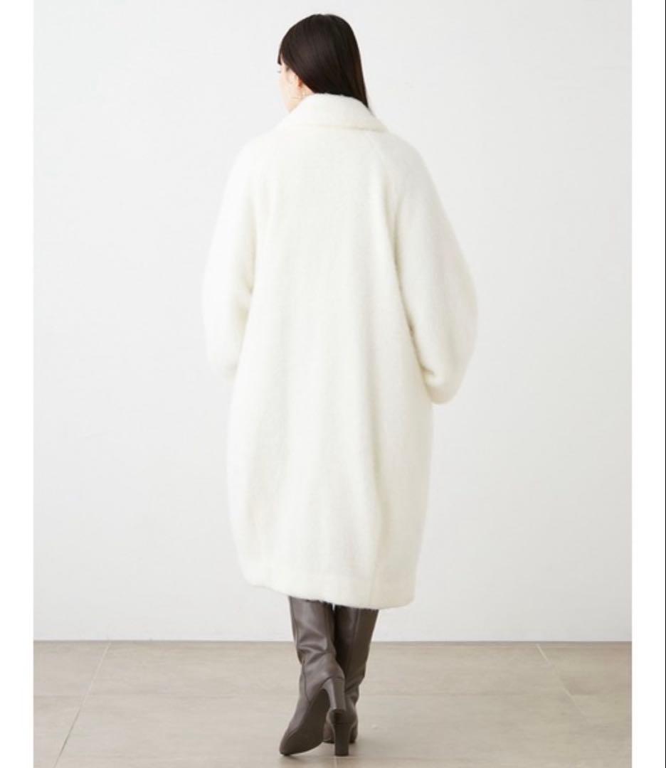 SNIDEL シャギーロングコート