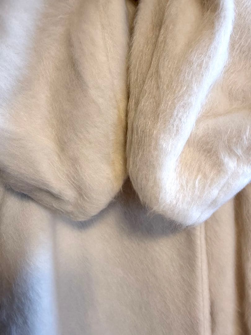 SNIDEL シャギーロングコート