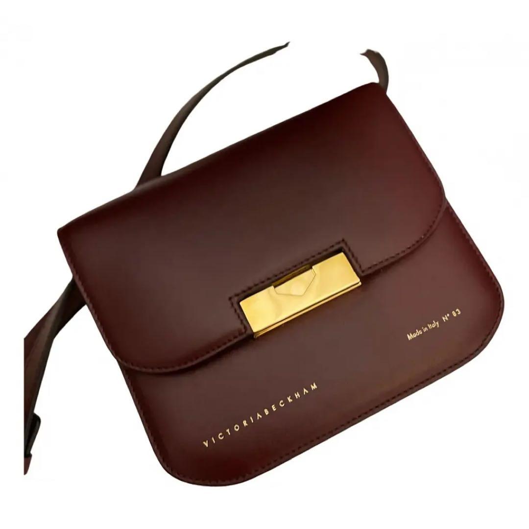 Victoria Beckham バーガンディ ショルダーバッグ
