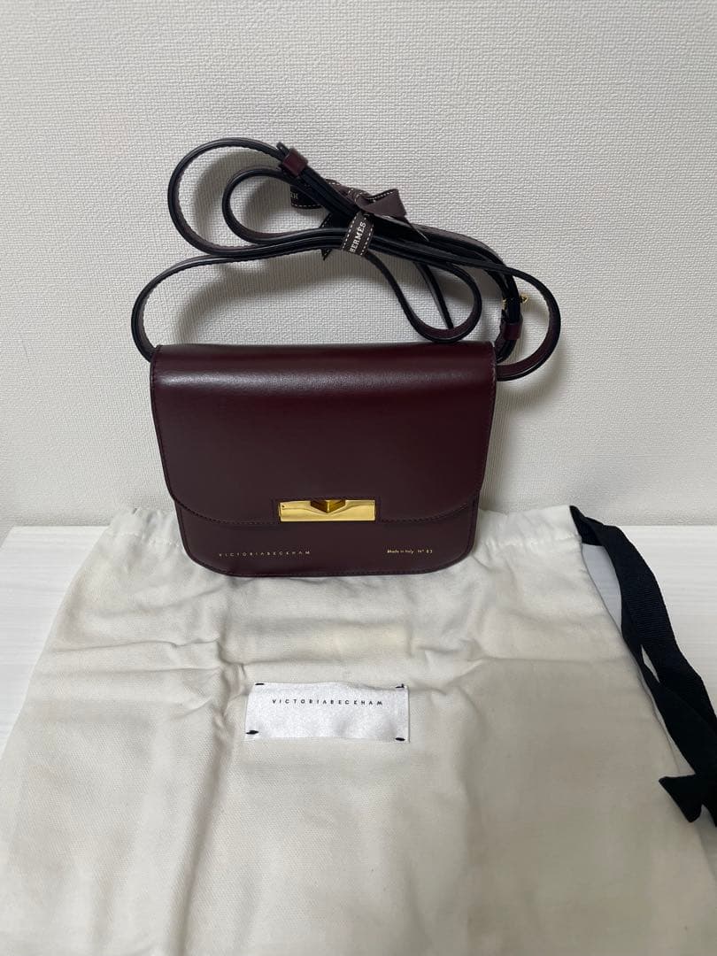 Victoria Beckham バーガンディ ショルダーバッグ