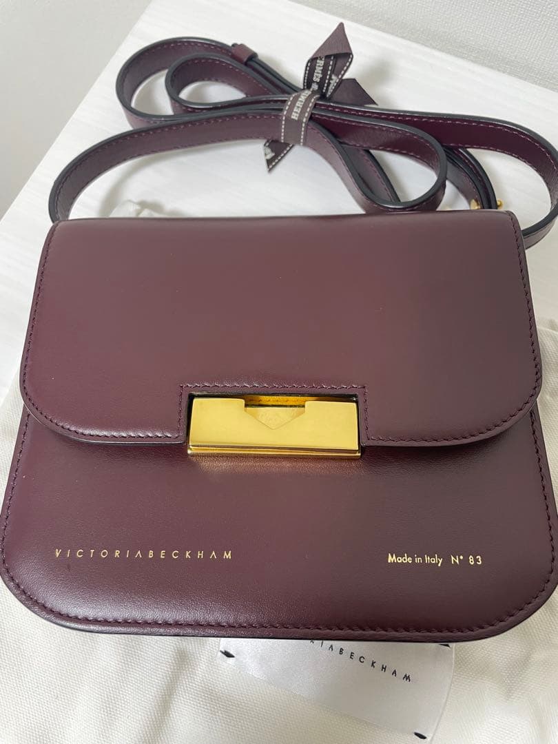 Victoria Beckham バーガンディ ショルダーバッグ