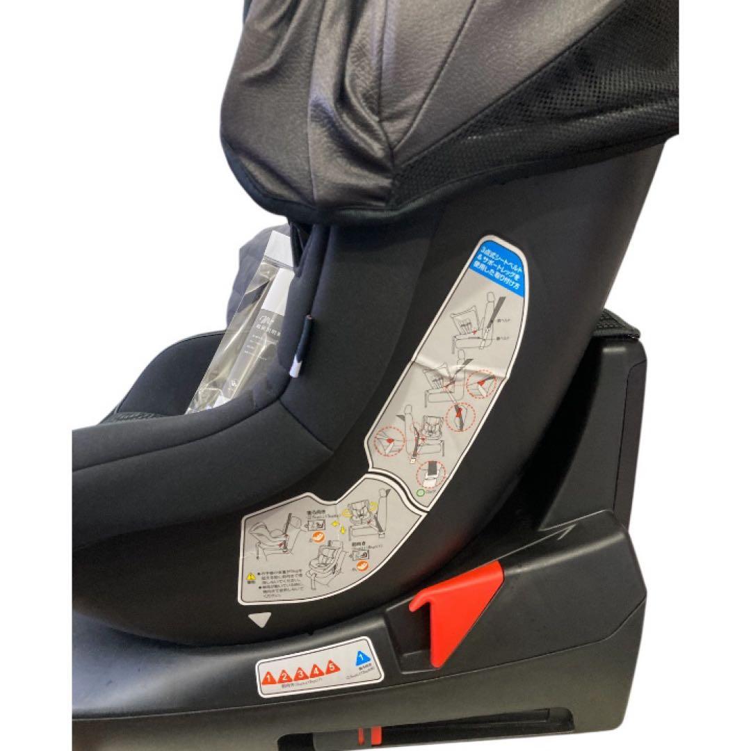 【美品】マムズキャリー ISOFIX B-900 ターン・レジェFIX 黒グレー