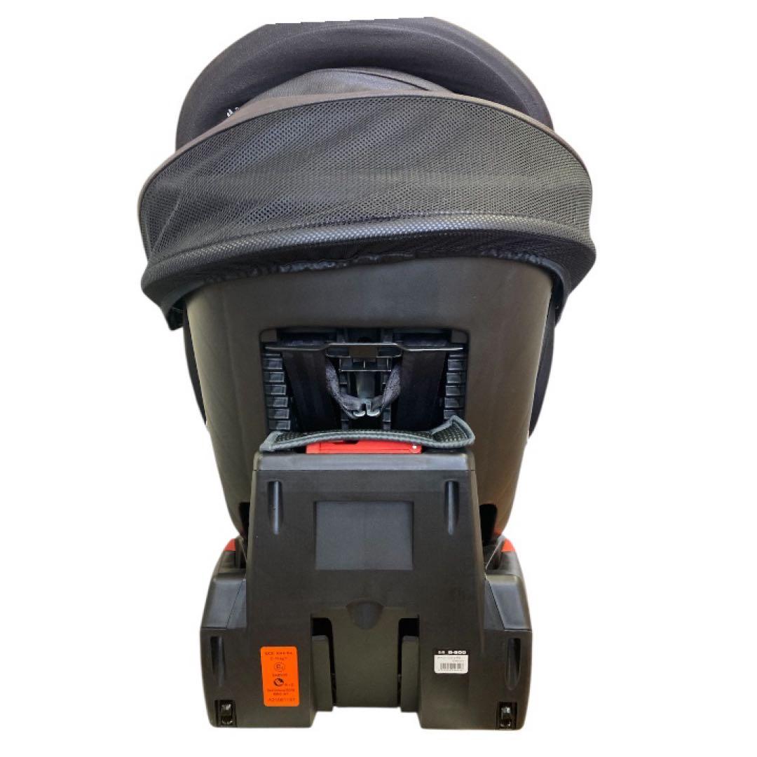 【美品】マムズキャリー ISOFIX B-900 ターン・レジェFIX 黒グレー