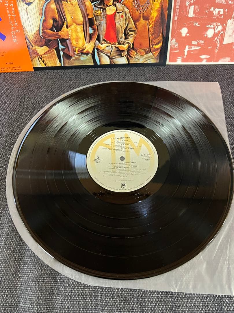 帯 美盤 The Warriors ウォリアーズ サントラ LP 1979
