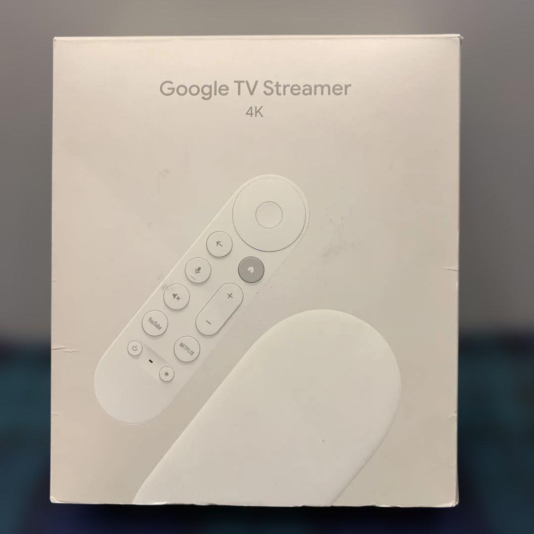 【新品未使用展示品】Google TV Streamer(4K)音声リモコン付き
