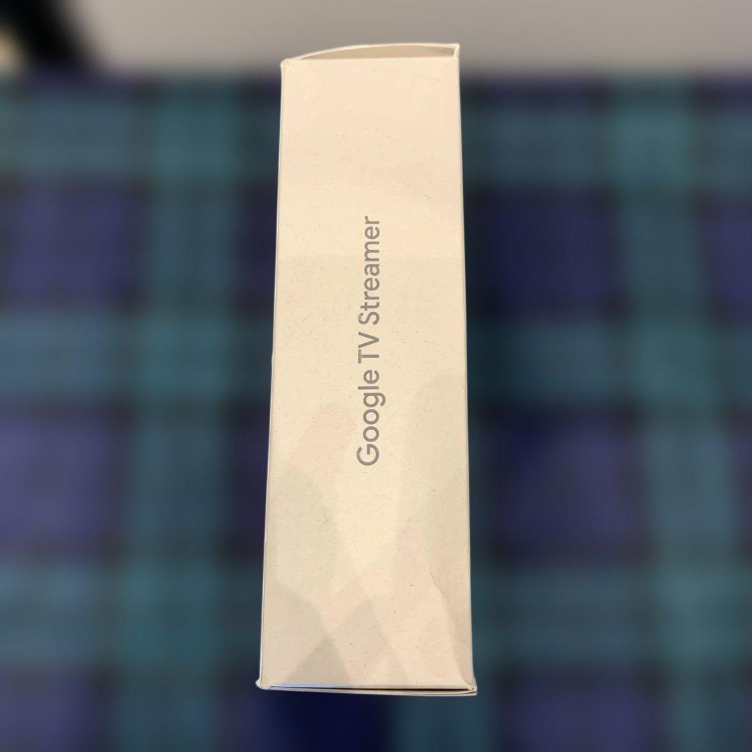 【新品未使用展示品】Google TV Streamer(4K)音声リモコン付き