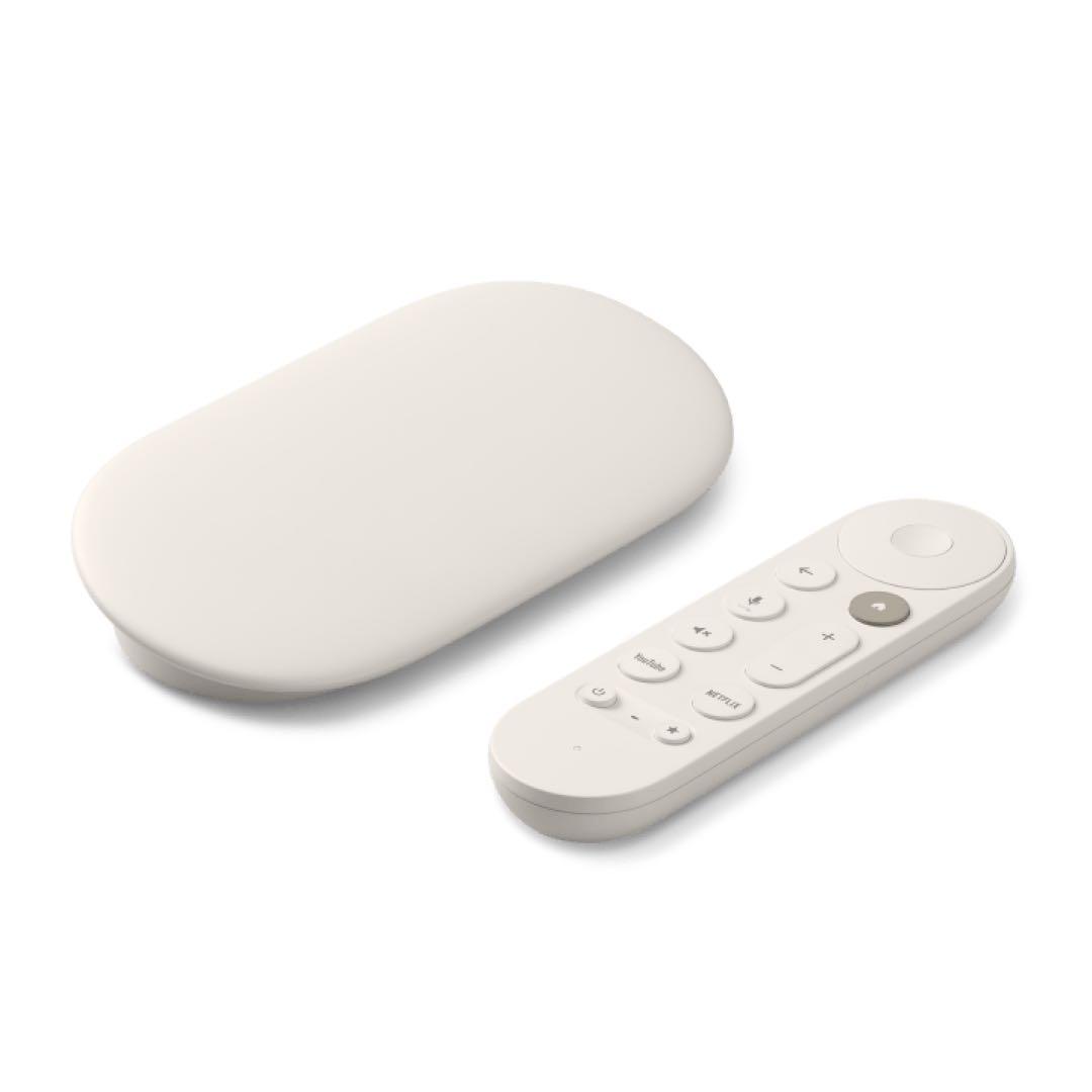 【新品未使用展示品】Google TV Streamer(4K)音声リモコン付き