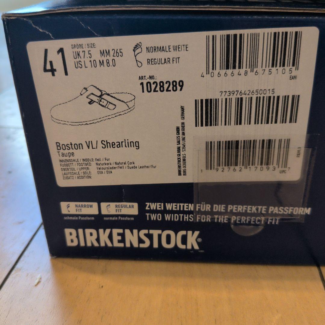 BIRKENSTOCK Boston VL サボサンダル 41 (26.5)