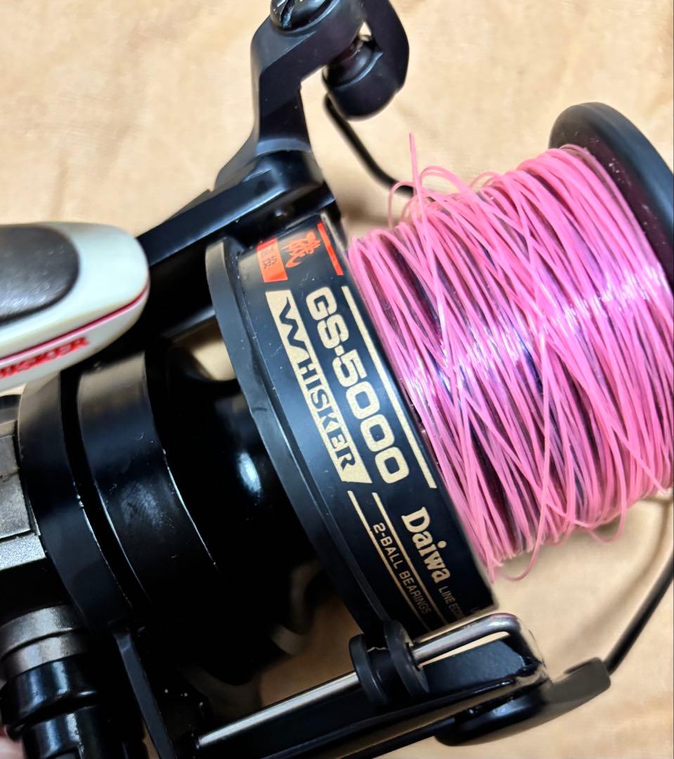 Daiwa 磯 遠投 WHISKER GS-5000 ダイワ ウィスカー リール