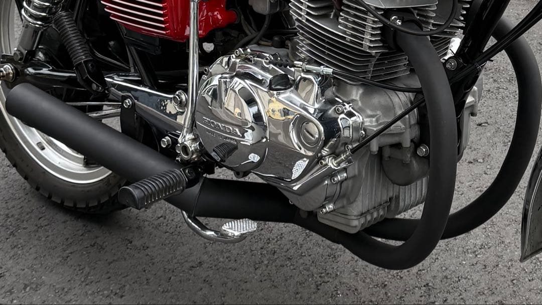 cb250t BEETタイプ　マフラー