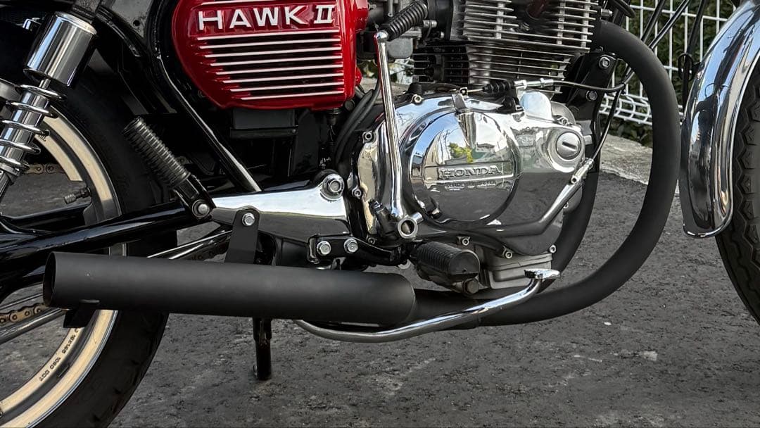 cb250t BEETタイプ　マフラー